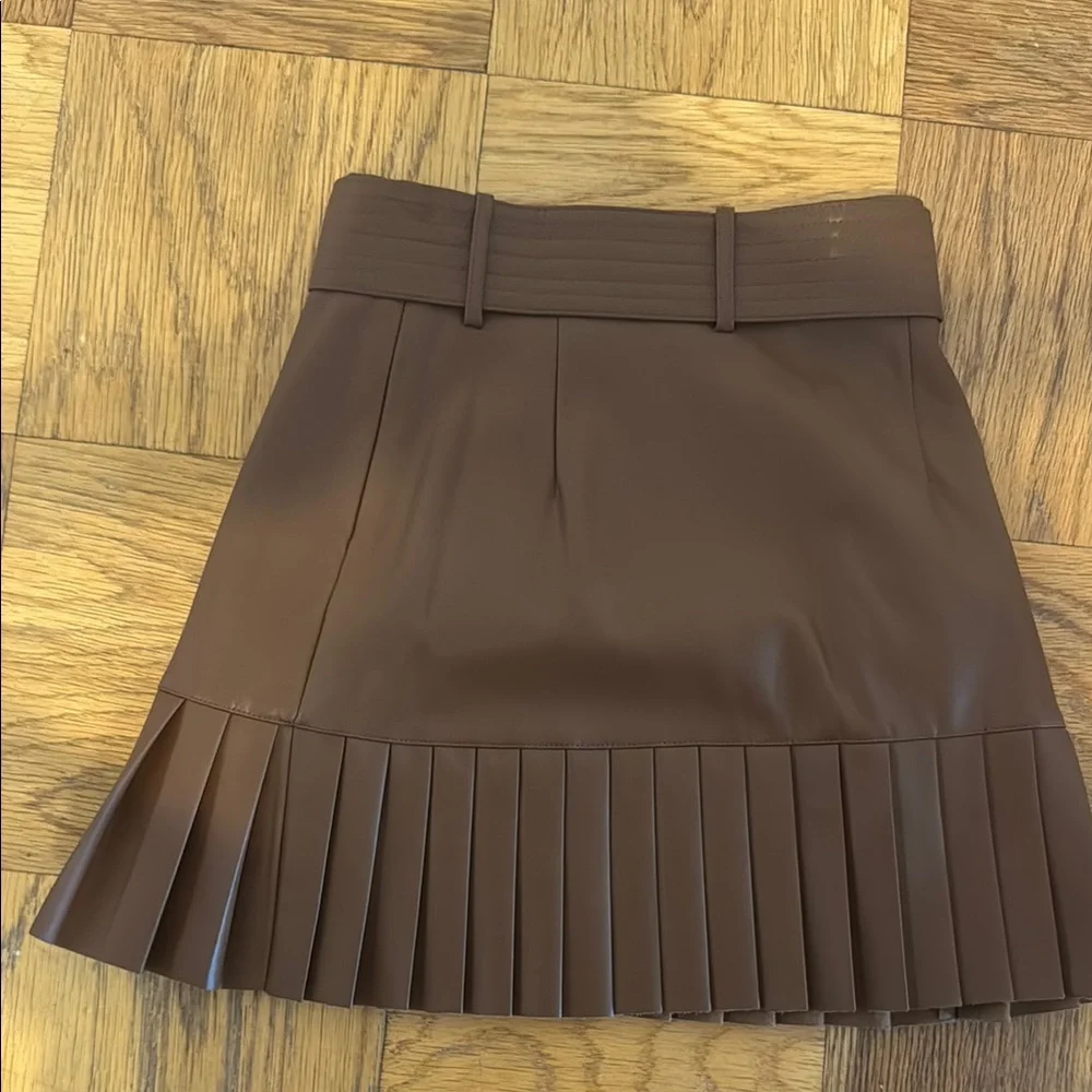 Zara structured pleated